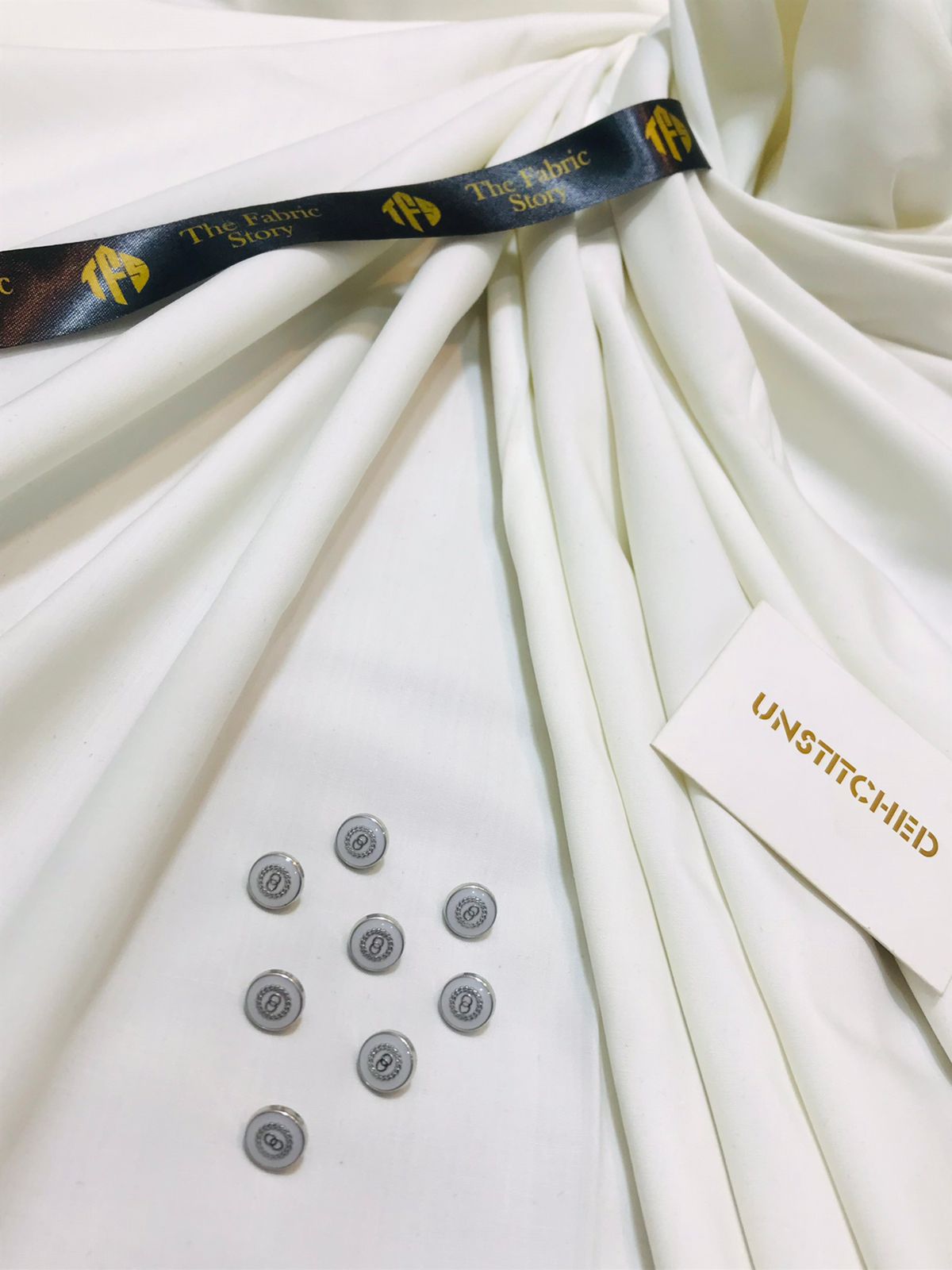 Fabrish Men Exclusive Wash & Wear - OFF White -FWW02