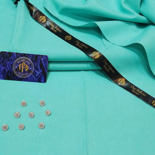 Subtle Blue Green –  Royal Shalwar Kameez Soft Cotton