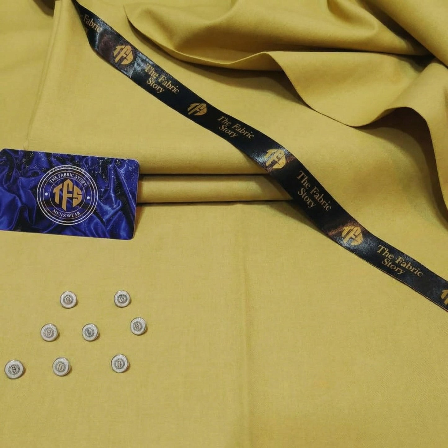 Gentle Gold –  Royal Shalwar Kameez Soft Cotton