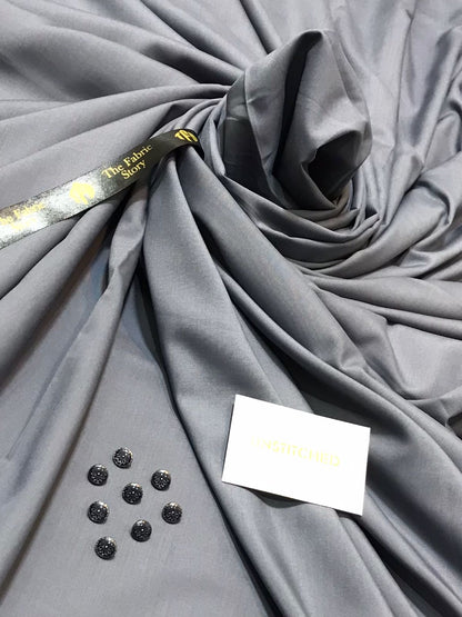 Fabrish Men Exclusive Wash & Wear - Cool Grey -FWW08