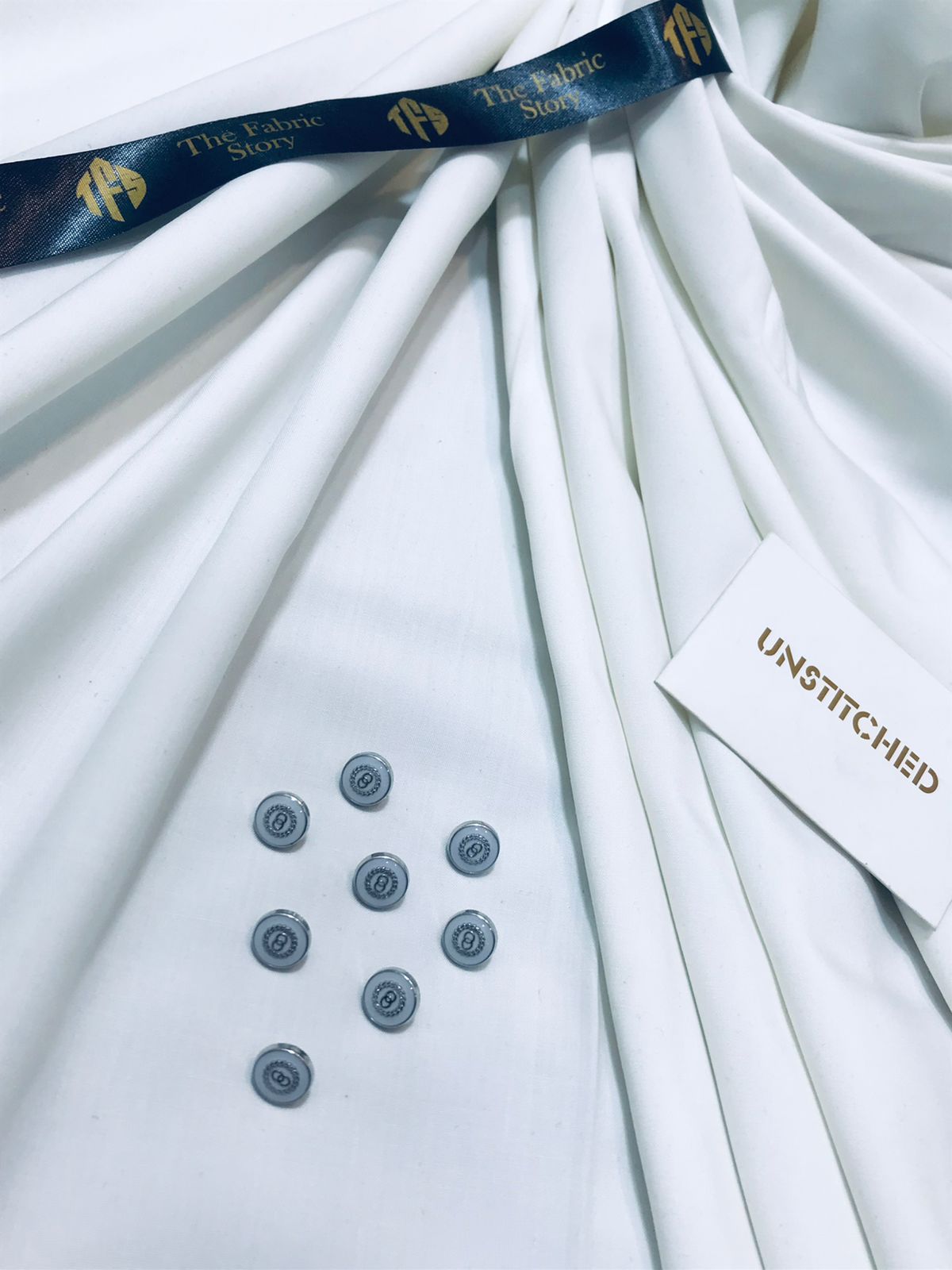 Fabrish Men Exclusive Wash & Wear - White -FWW01